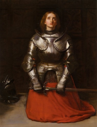 Joan of Arc - John Everett Millais (ca.1888 AD) Private Collection