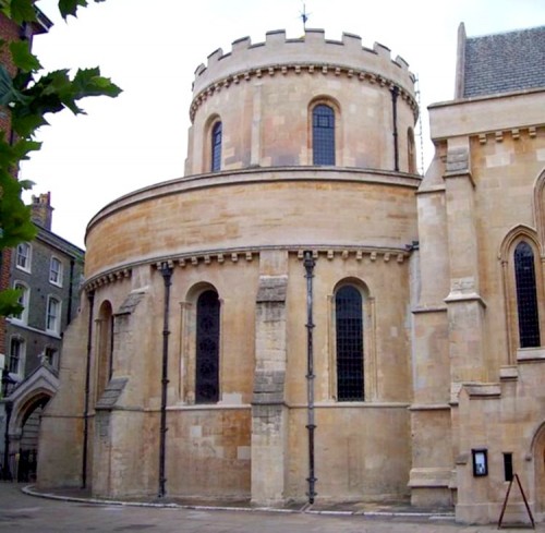 Knights Templar Rotunda of Temple Church London