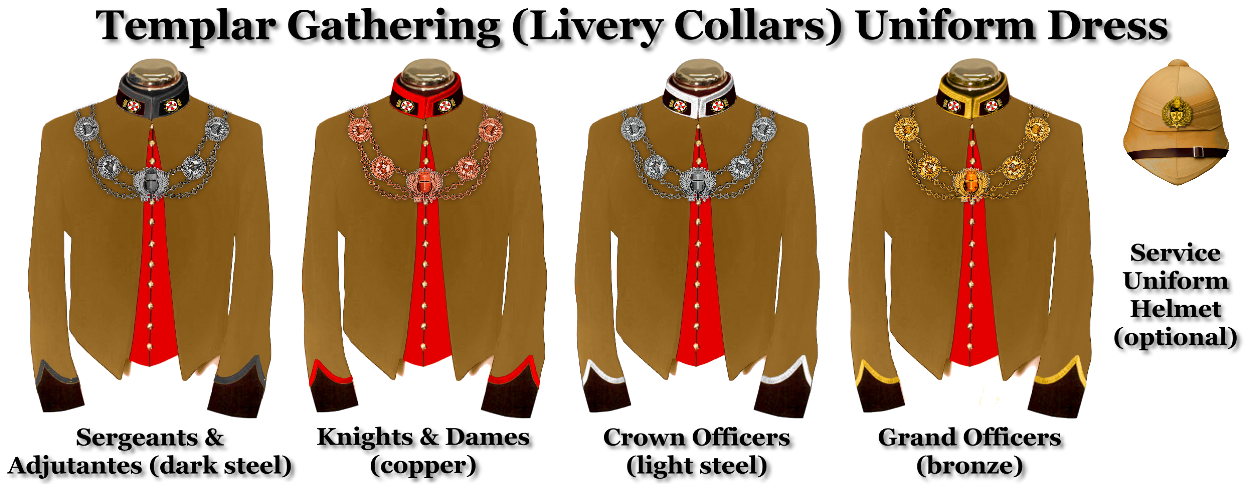 Templar Gathering Uniforms (Restricted)