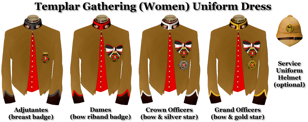 Templar Gathering Uniforms (Women)