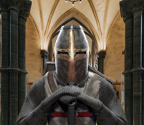 Templar Defender in Temple Church London