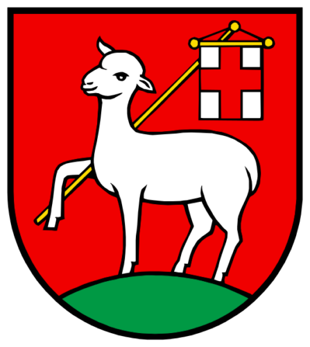 Niederrohrdorf 12th century Coat of Arms with Templar Agnus Dei