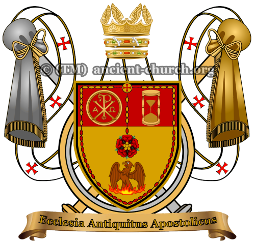 Official Heraldic Seal of the Ancient Apostolic Church, continuation of the Ancient Priesthood of Solomon of the Knights Templar of 1118 AD